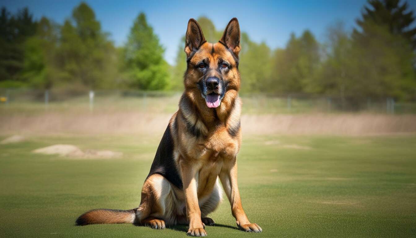 Caractéristiques physiques du berger allemand