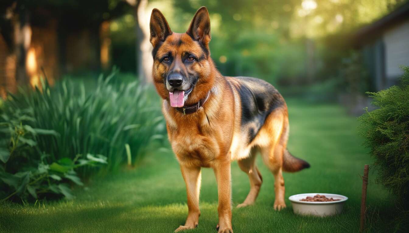 Alimentation et santé du berger allemand