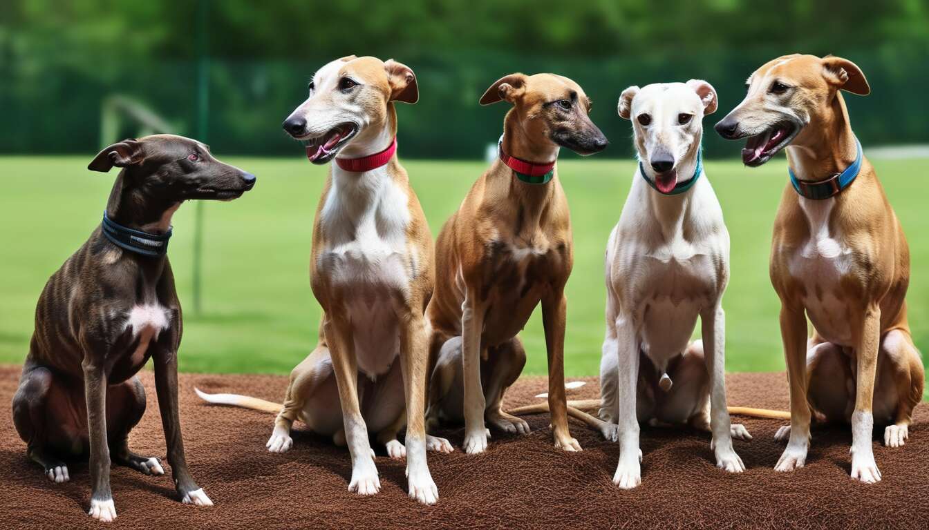 Les différentes races de lévriers