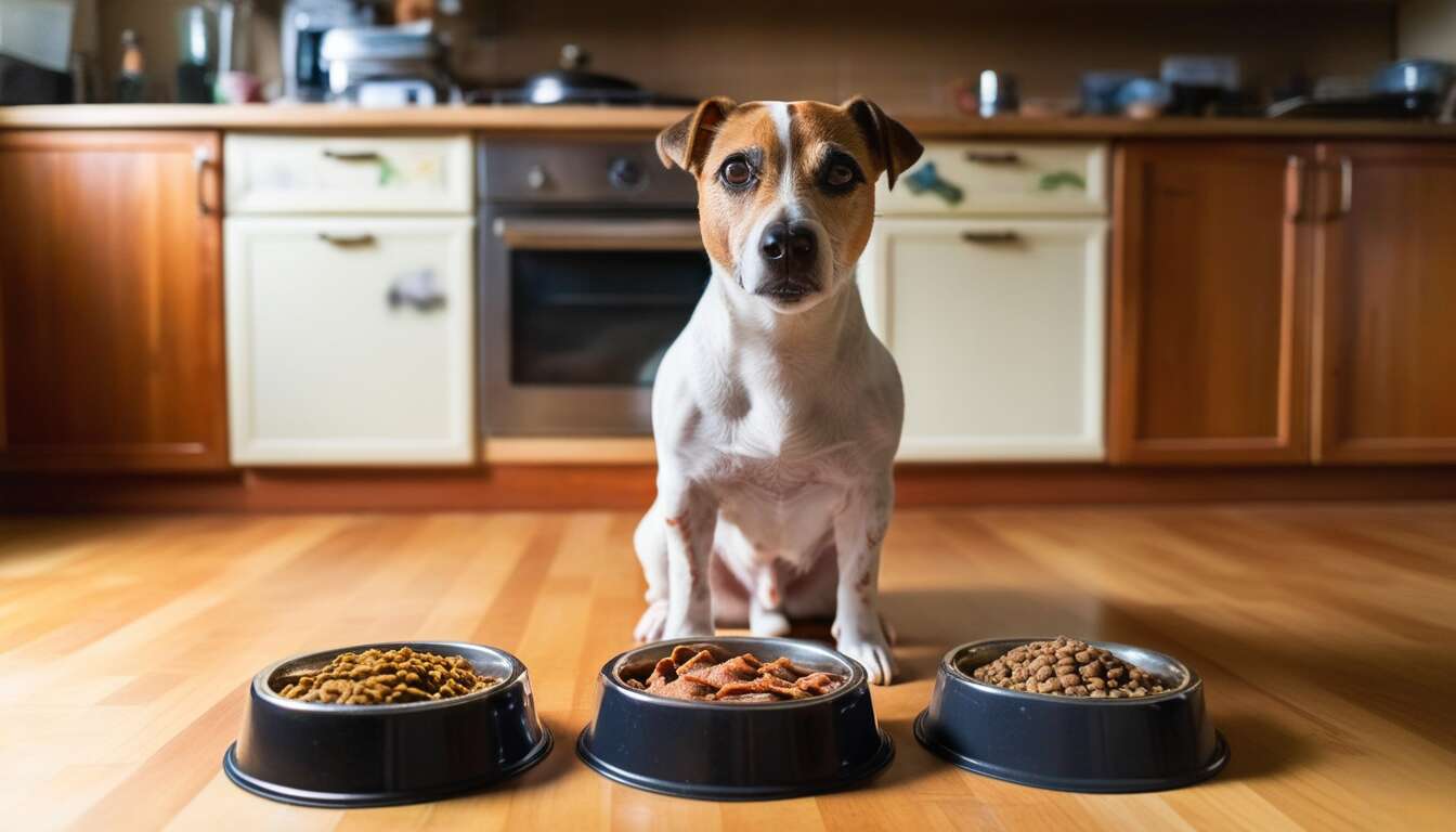 Comparer croquettes, pâtées et alimentation maison