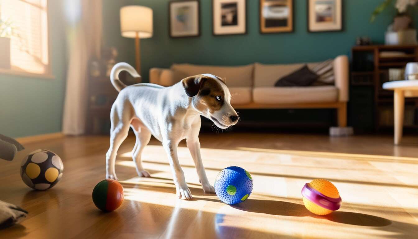 Bienfaits des jeux d'intérieur pour votre chien